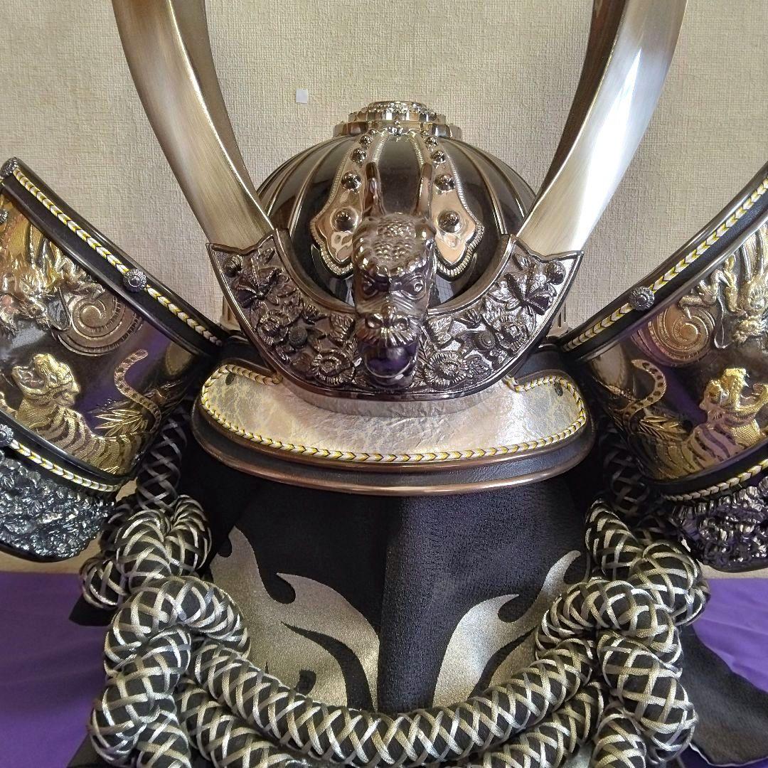 端午節句五月人形★宝童監修着用兜飾り