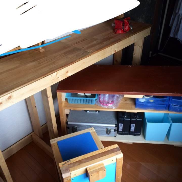 作業机  サブ机  椅子