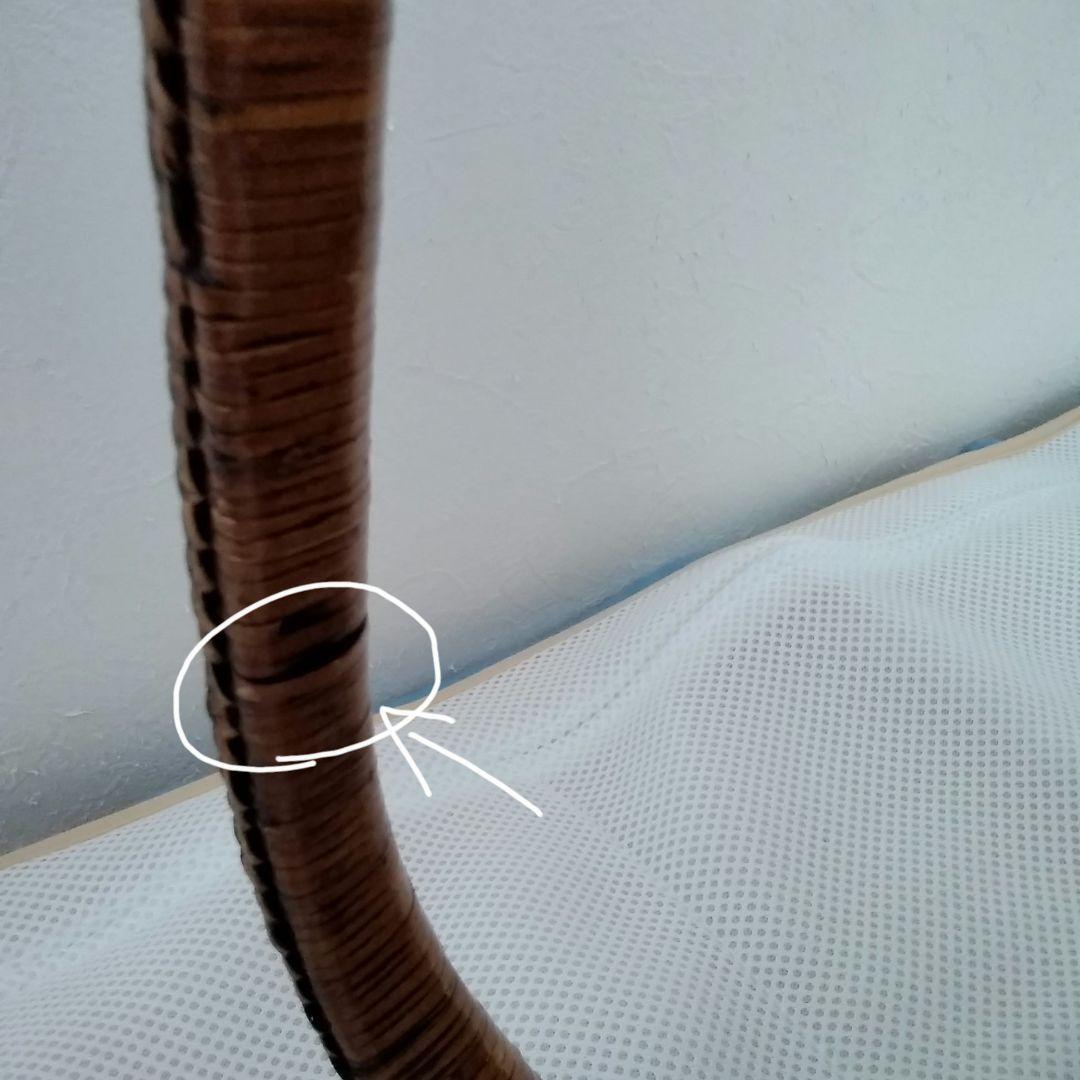 年代不明！ワンハンドル竹かご籐籠！竹籠 竹細工 竹編みカゴ 小物入れ！経年美品！