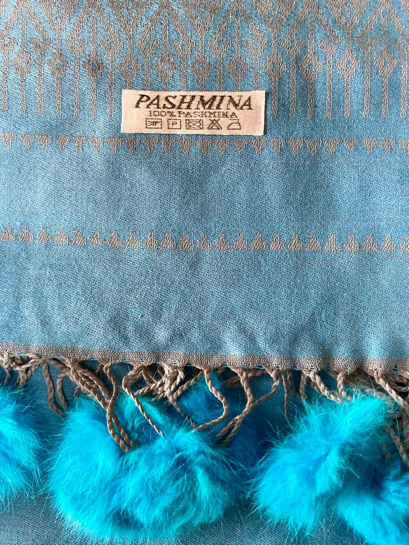 PASHMINA 100%カシミヤ ストール