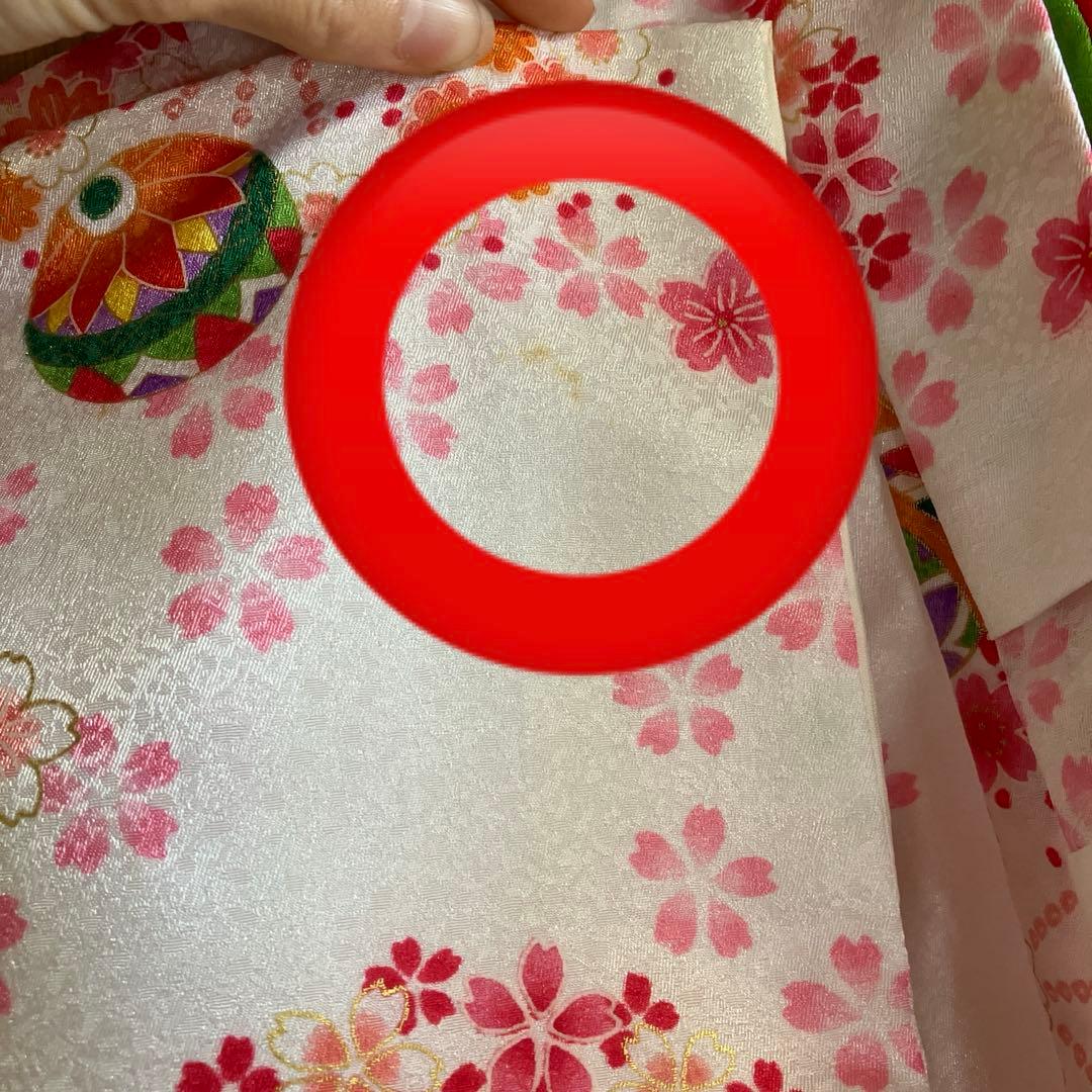 七五三 着物セット 桜柄