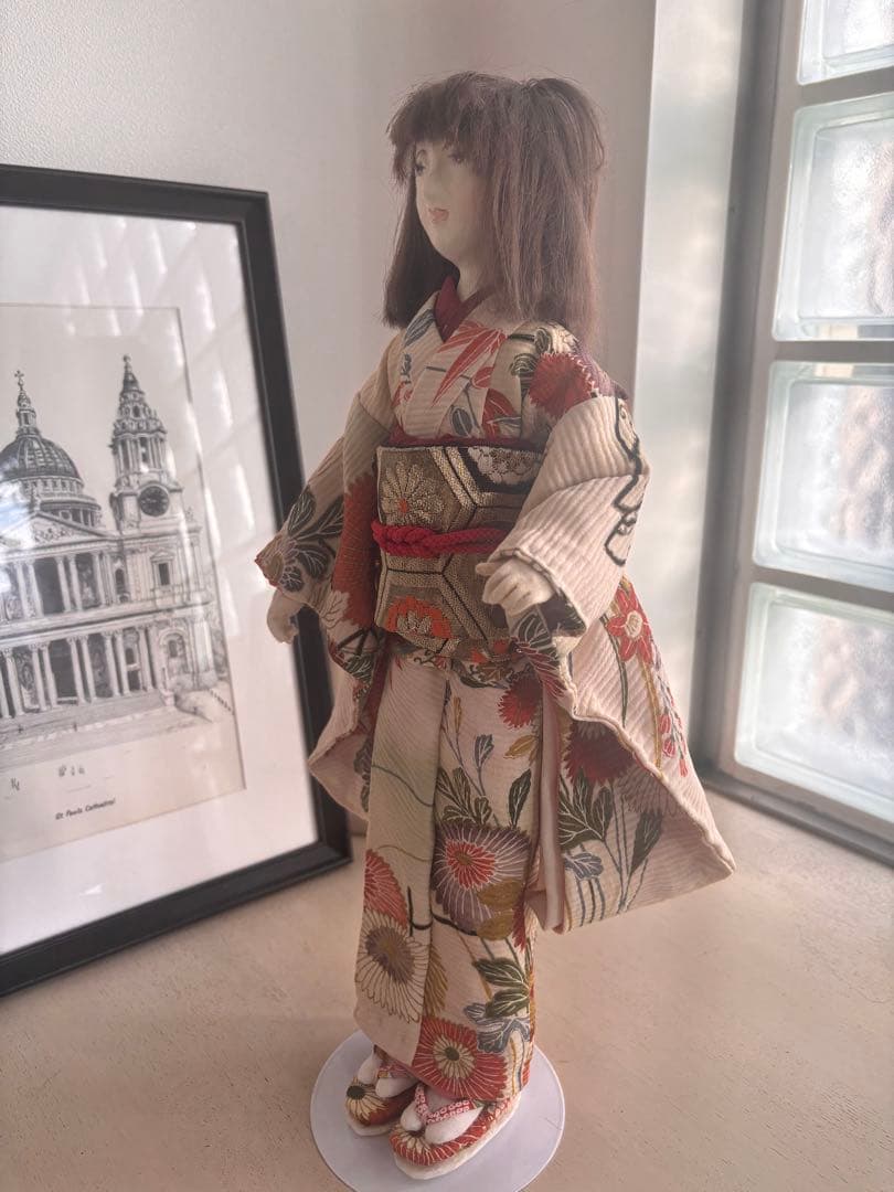 手作り着物の人形