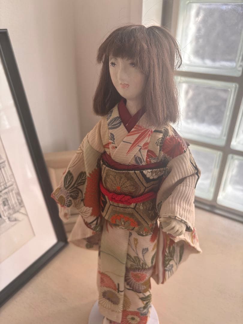 手作り着物の人形