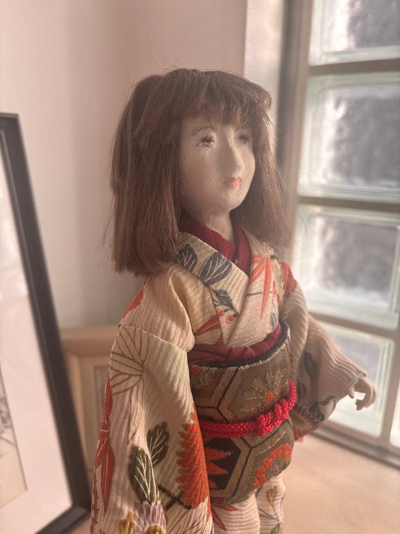 手作り着物の人形