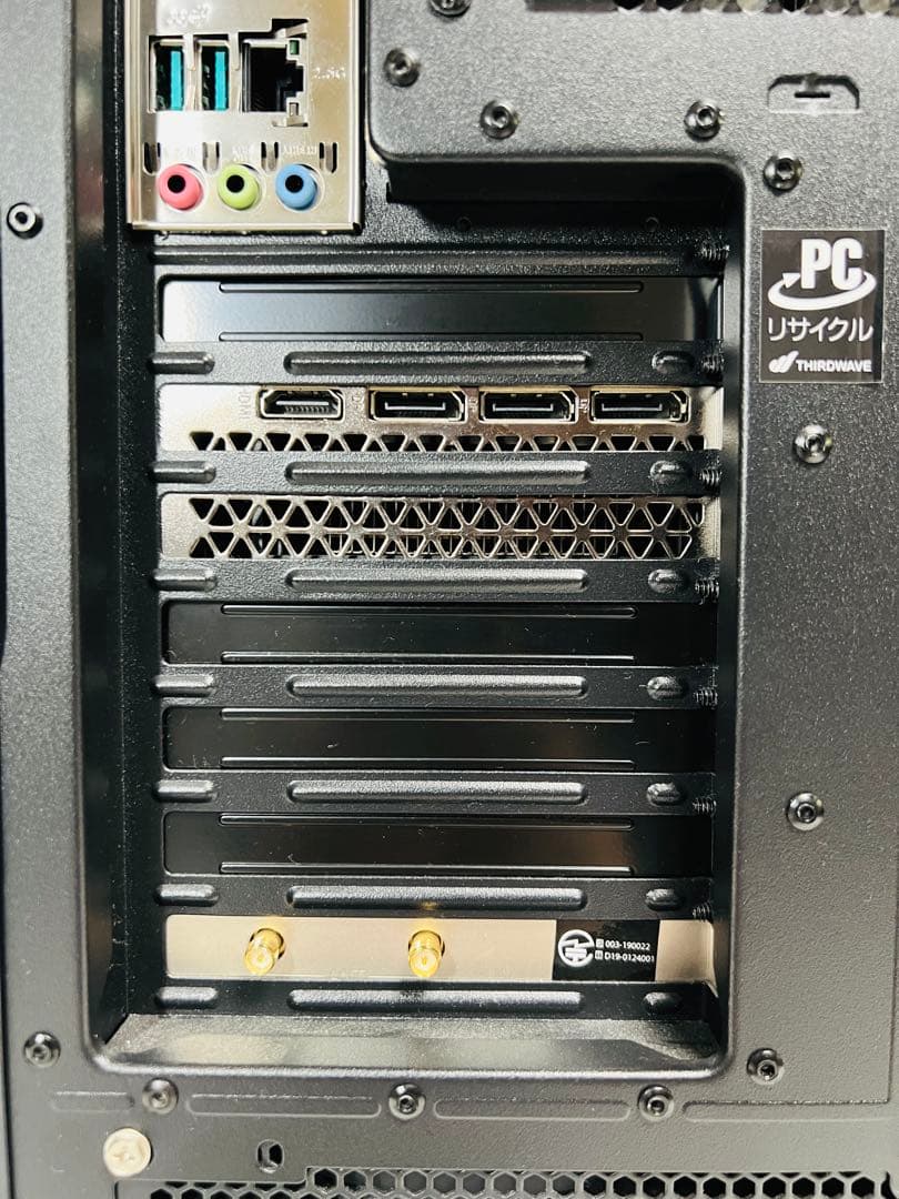 ドスパラ raytrek ZV i9/64GB/2TB 管理：#PC2