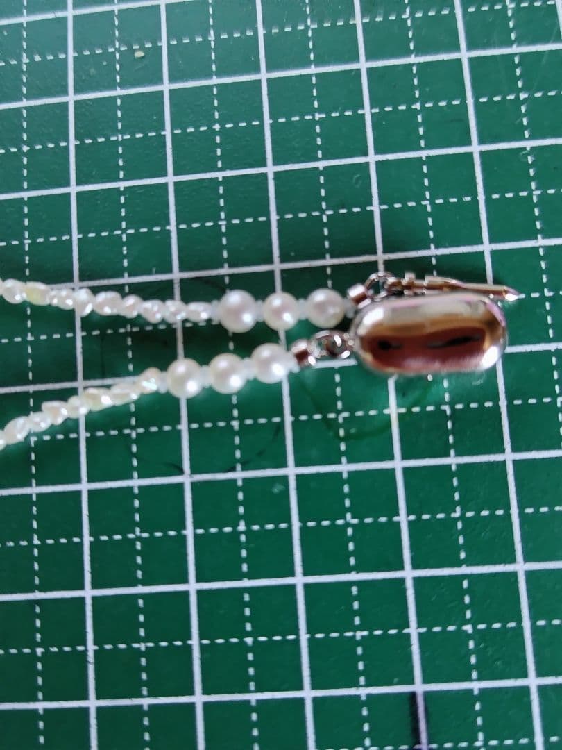 アコヤ真珠、あこや芥子パール、サファイアのネックレス