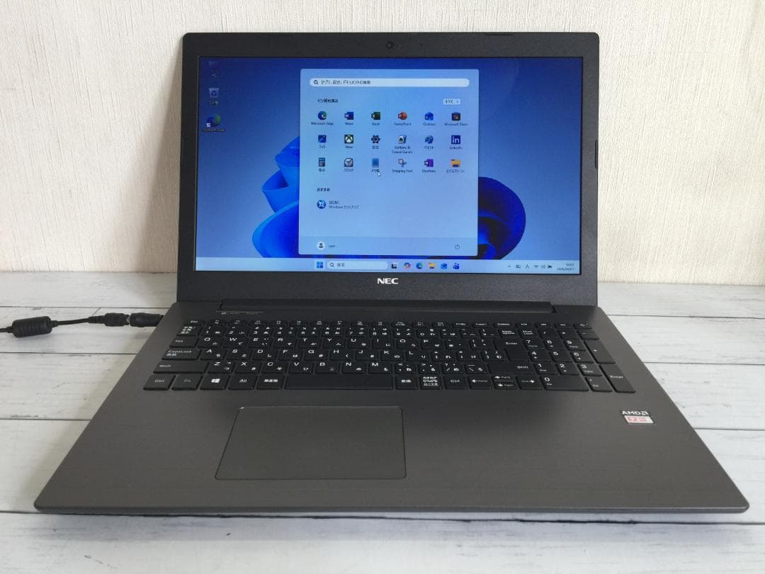 直ぐ使える NEC PG-GN18HQRAF 15.6型/Office/Win
