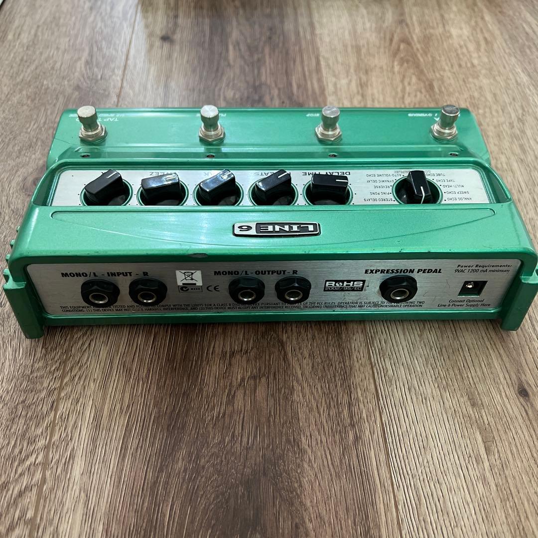 LINE6 DL4 アダプター、ペダル付き