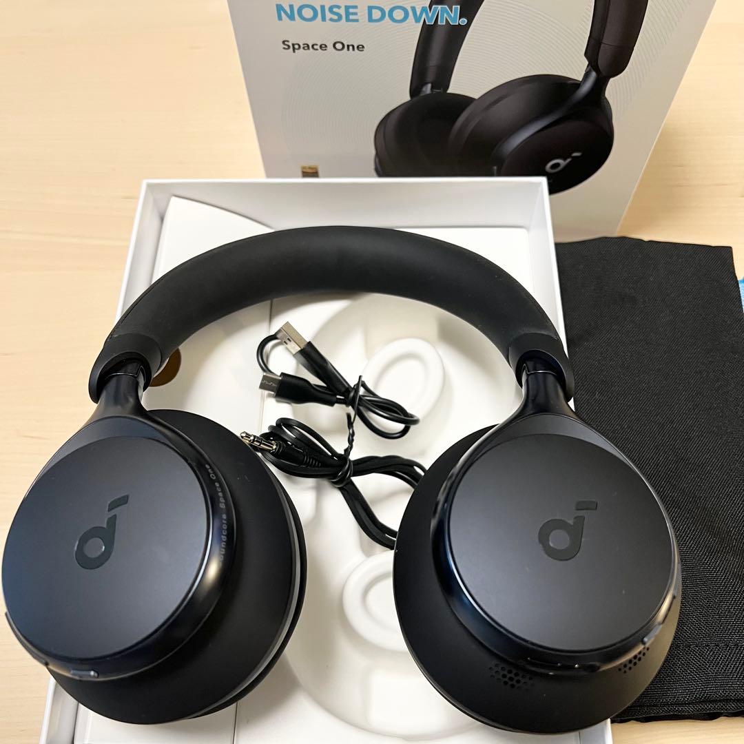 Anker ワイヤレス ヘッドホン 有線接続可能 正規品