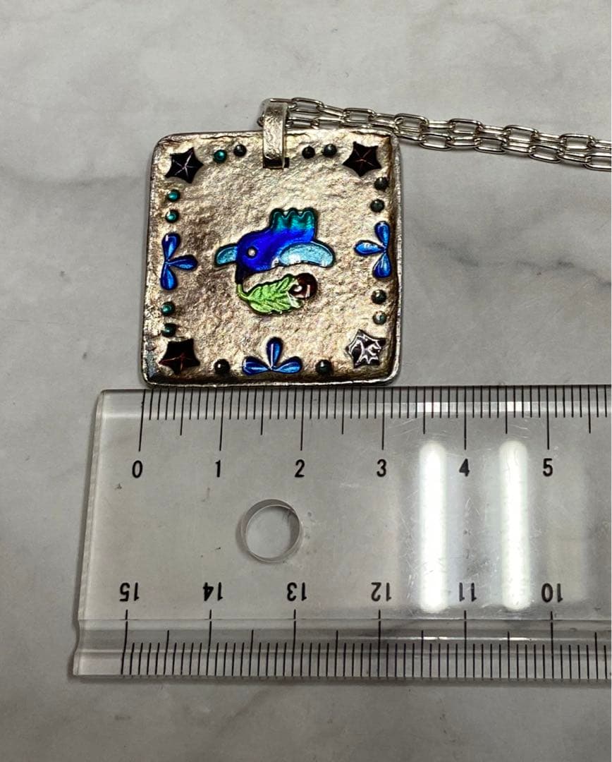 鶴岡鉦次郎 純銀 シルバー 鳥 ペンダント ネックレス