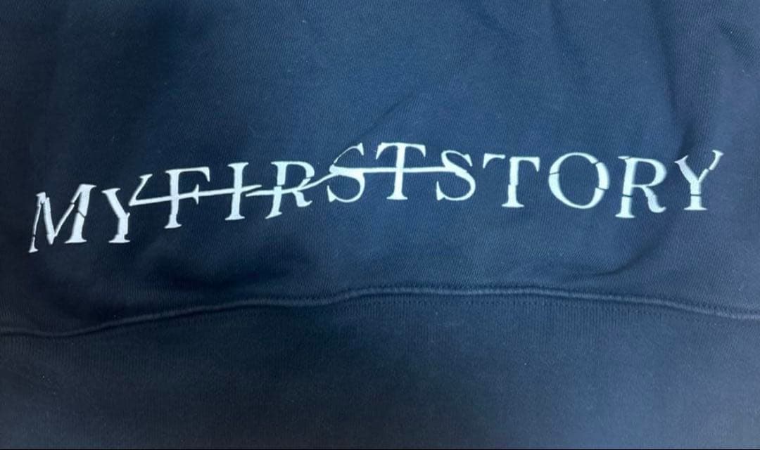 MY FIRST STORY Logo Hoodie ブラック L
