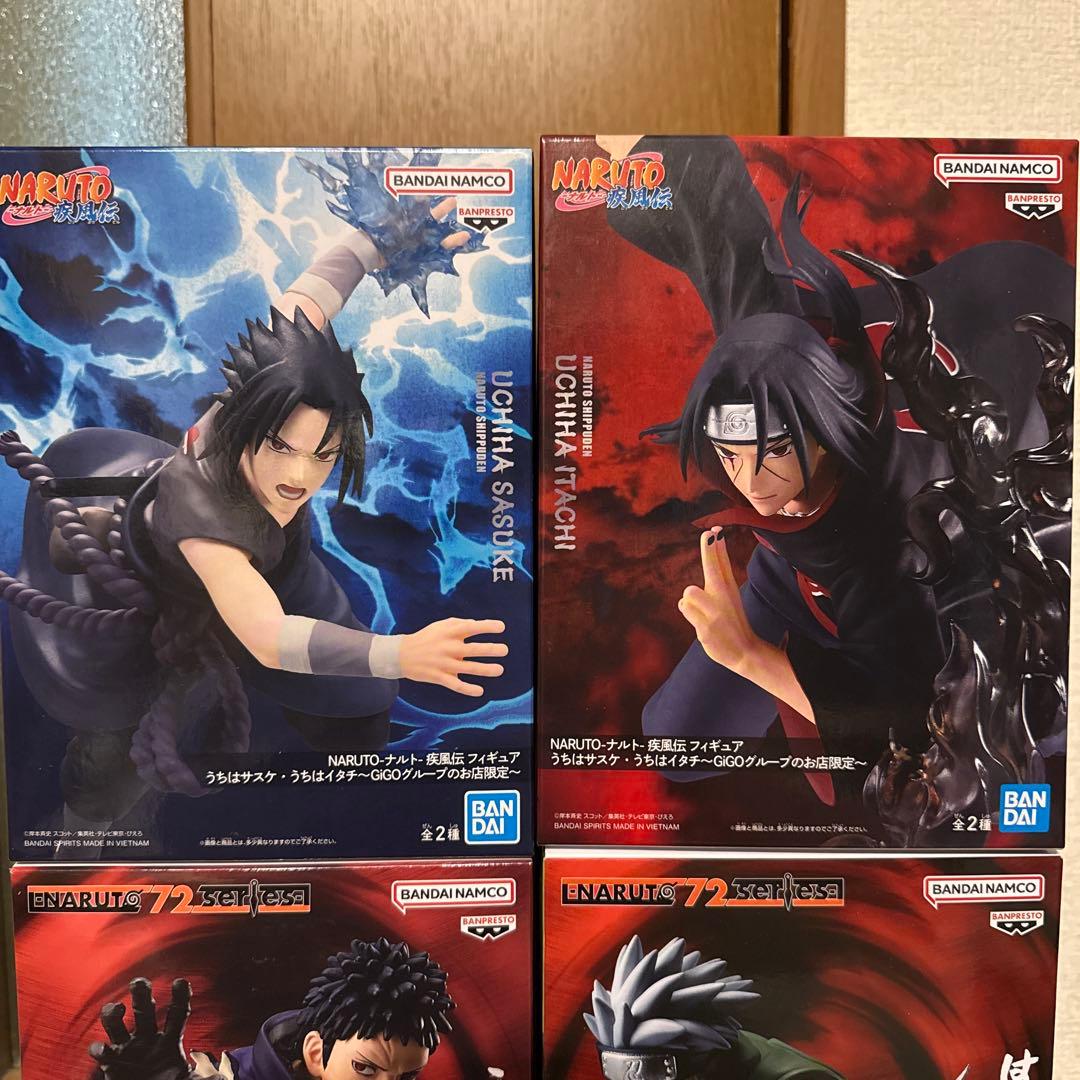 最新プライズフィギュア7点セットまとめ売り　gigo限定ナルトフィギュア含む