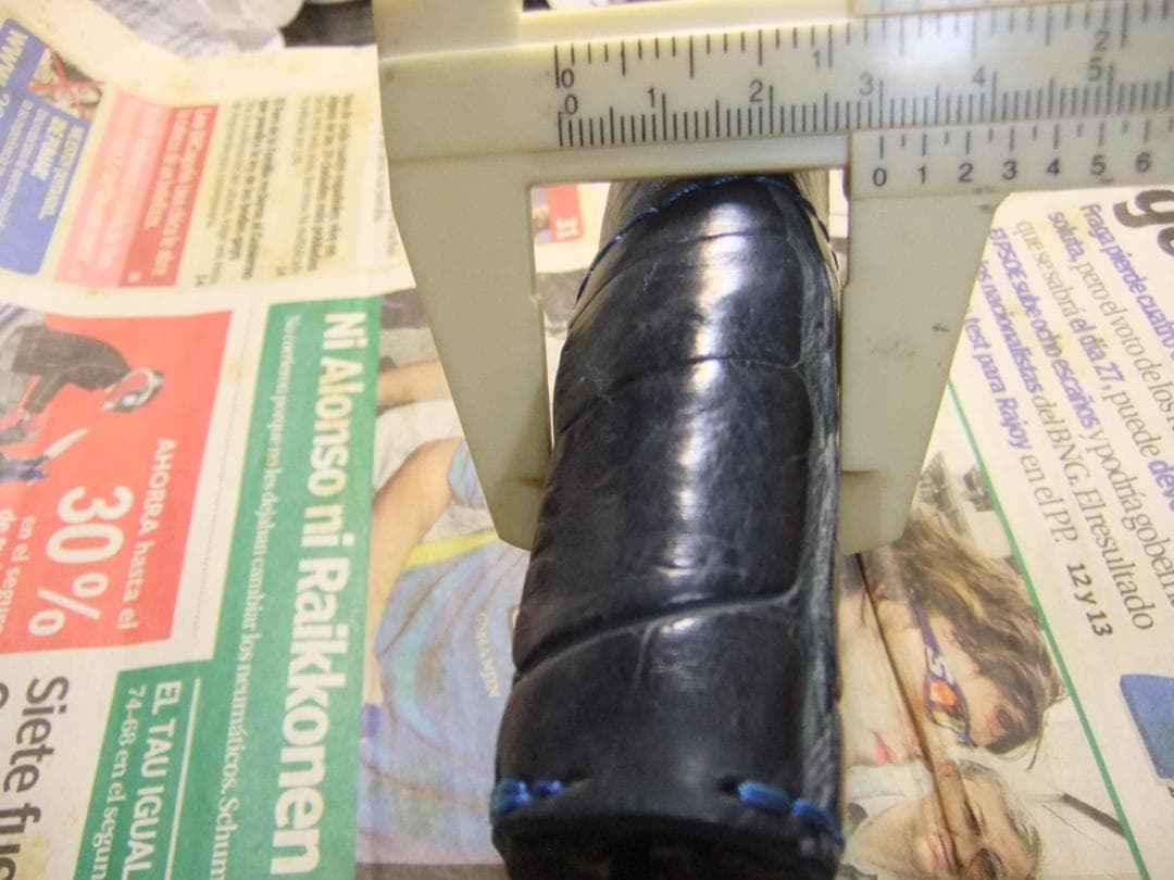 ハンドメイド　「厚手」蒼染リアル・クロコレザー＆牛革　カード＆小銭入