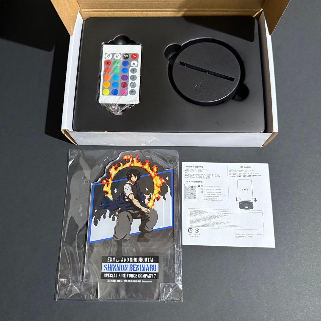 炎炎ノ消防隊　LEDビッグアクリルスタンド　新門紅丸