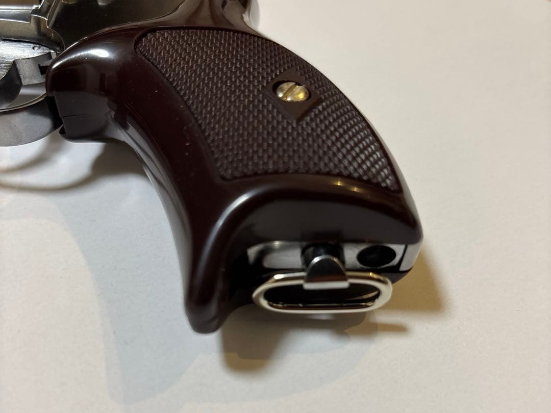 マルシン ポリスリボルバー 77ミリ銃身 シルバーABS