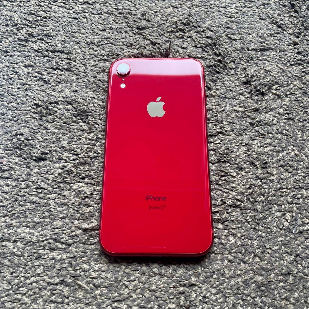 iPhone XR 64GB PRODUCT RED 箱付きsimフリー