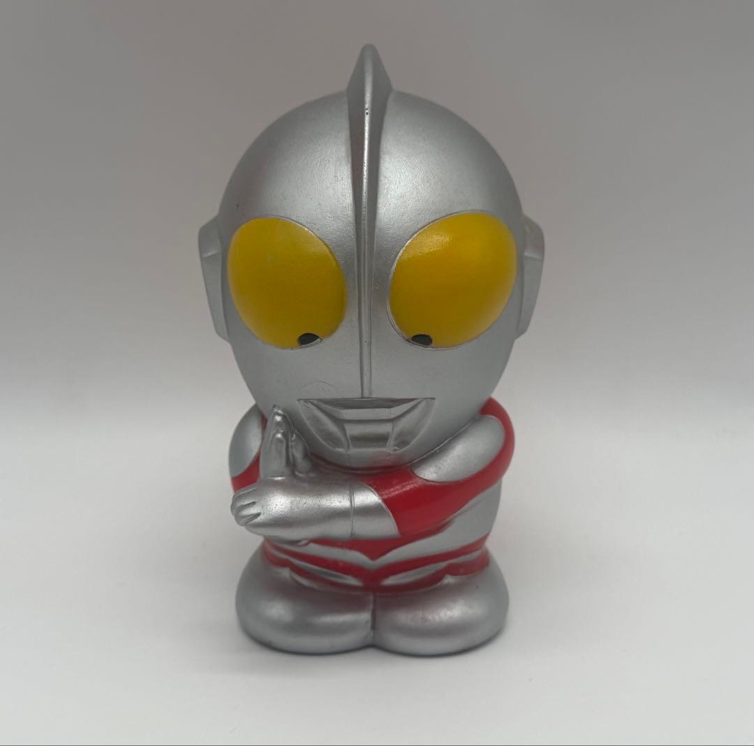 旧大和銀行 ノベルティ ウルトラマン ソフビ貯金箱 6種 セット 未使用品