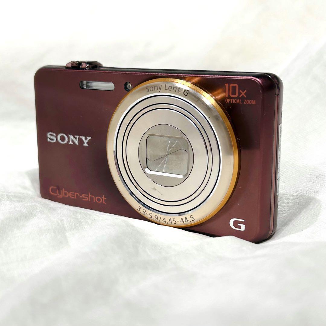 SONY Cyber-shot DSC-WX100 ピンク ブラウン 動作確認済