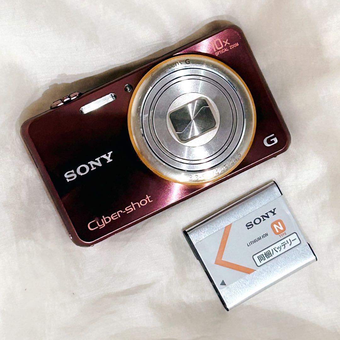 SONY Cyber-shot DSC-WX100 ピンク ブラウン 動作確認済