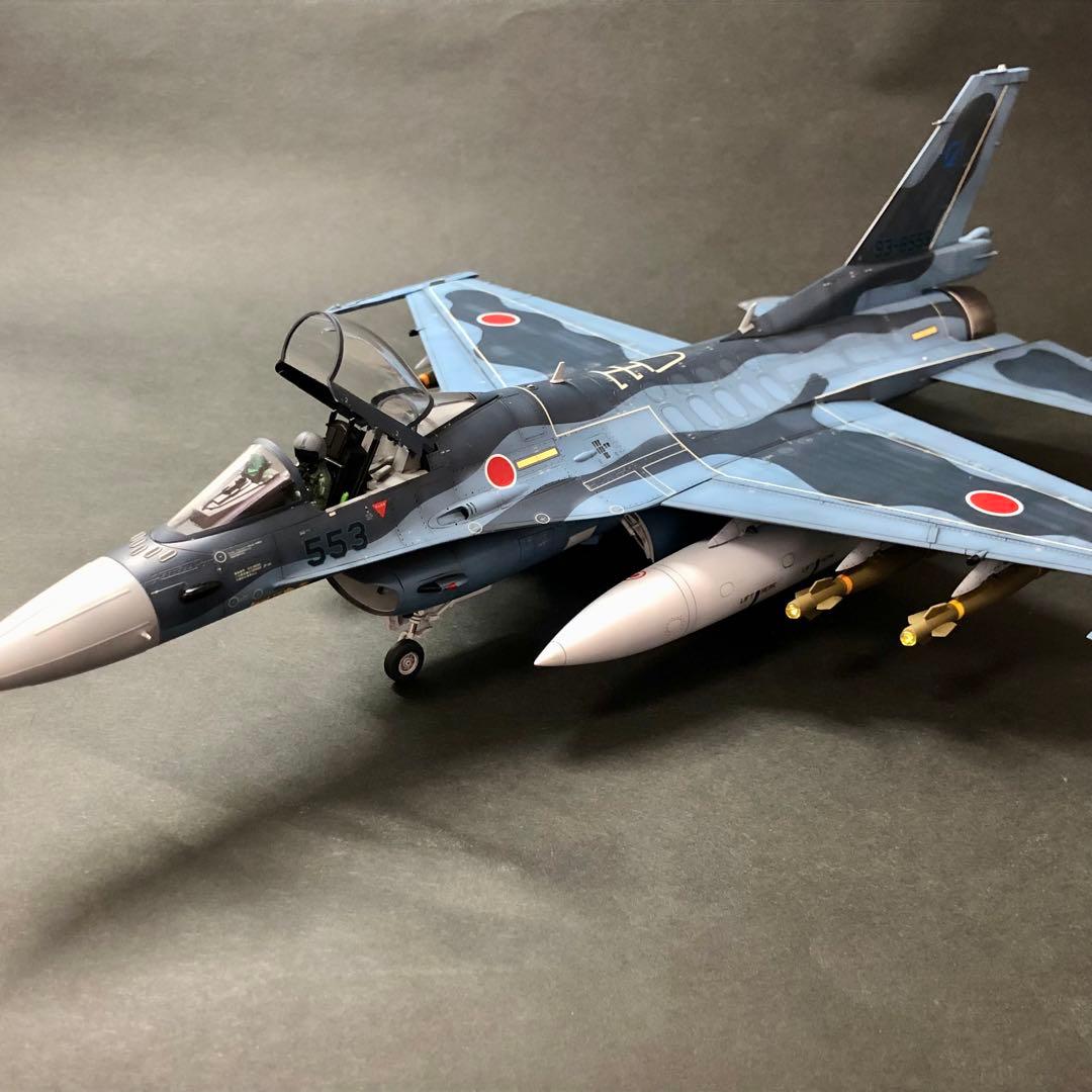 【完成品】ハセガワ 1/48 F-2A 飛行開発実験団