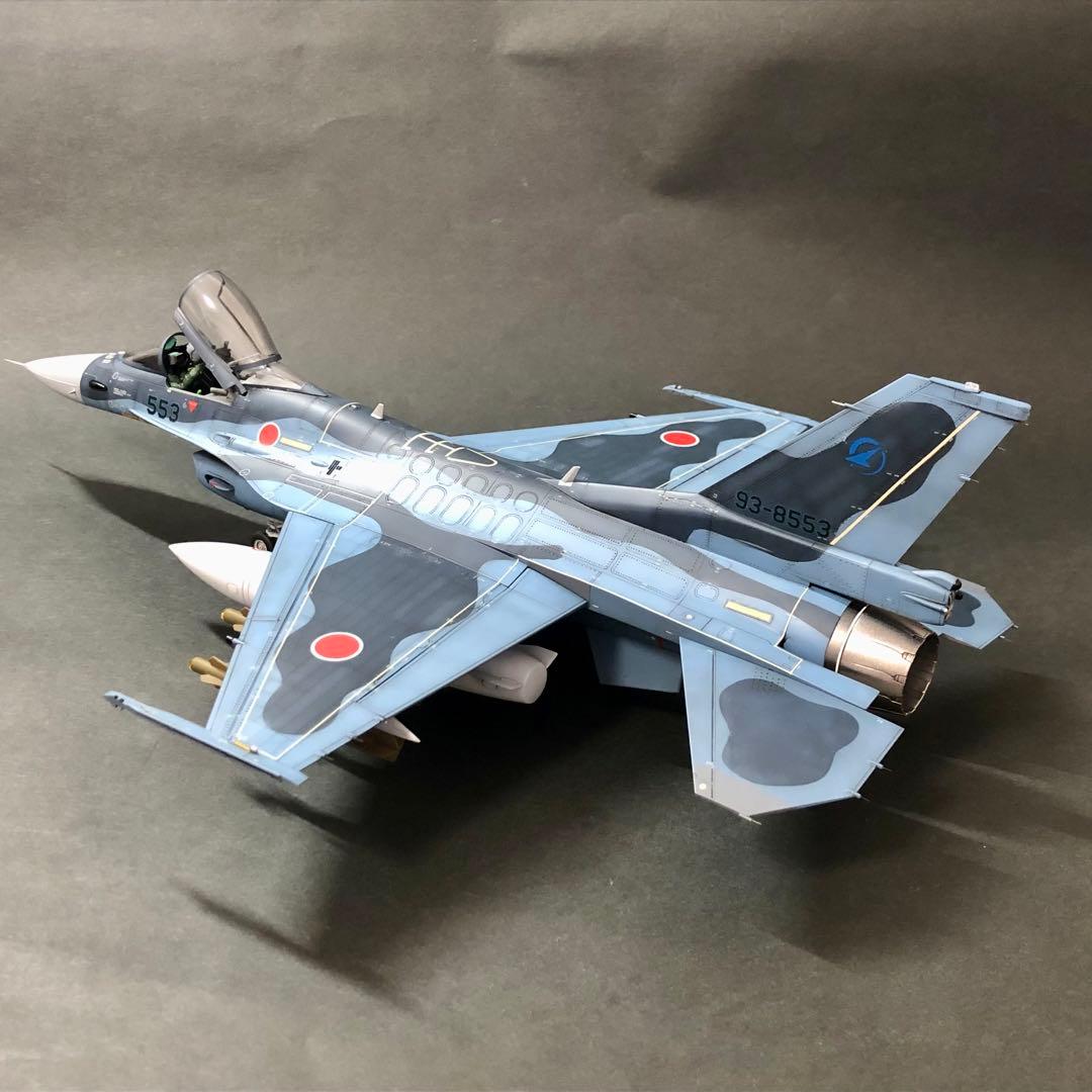 【完成品】ハセガワ 1/48 F-2A 飛行開発実験団