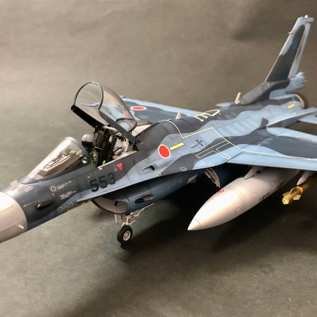 【完成品】ハセガワ 1/48 F-2A 飛行開発実験団
