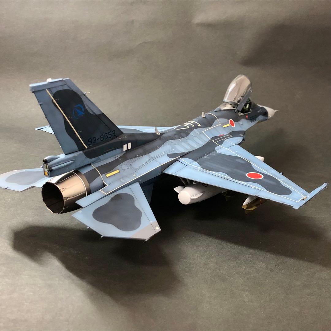 【完成品】ハセガワ 1/48 F-2A 飛行開発実験団