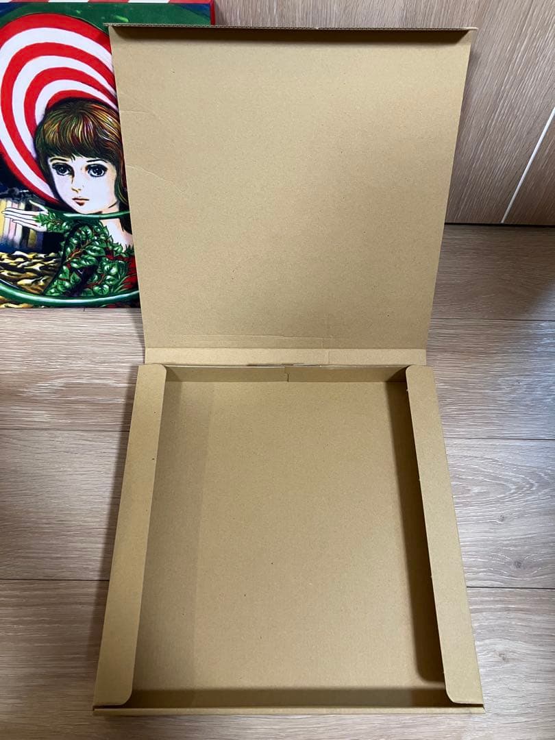 限定品！楳図かずお 闇のアルバム ファブリックパネル 絵画 壁掛け