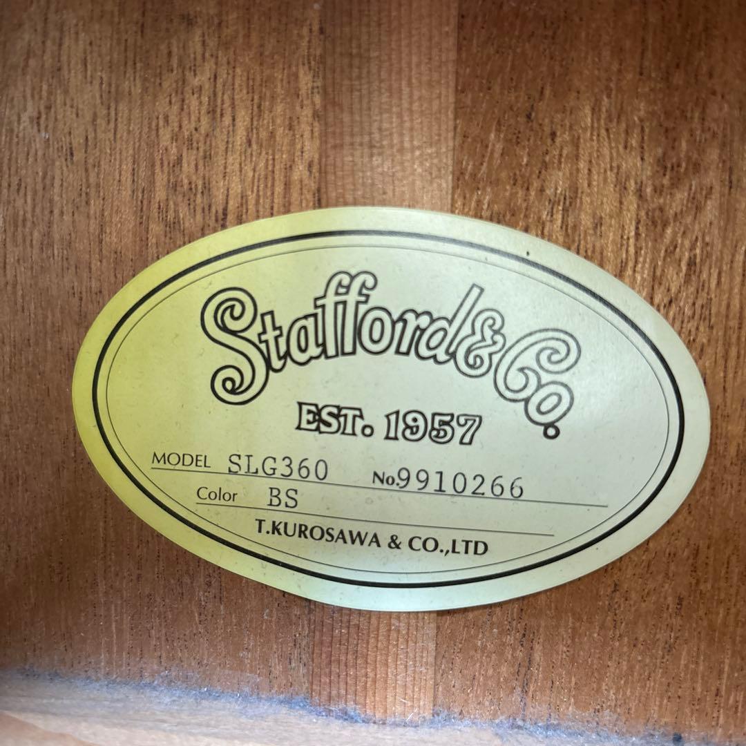 アコースティックギター　スタッフォード Stafford SLG360-BS