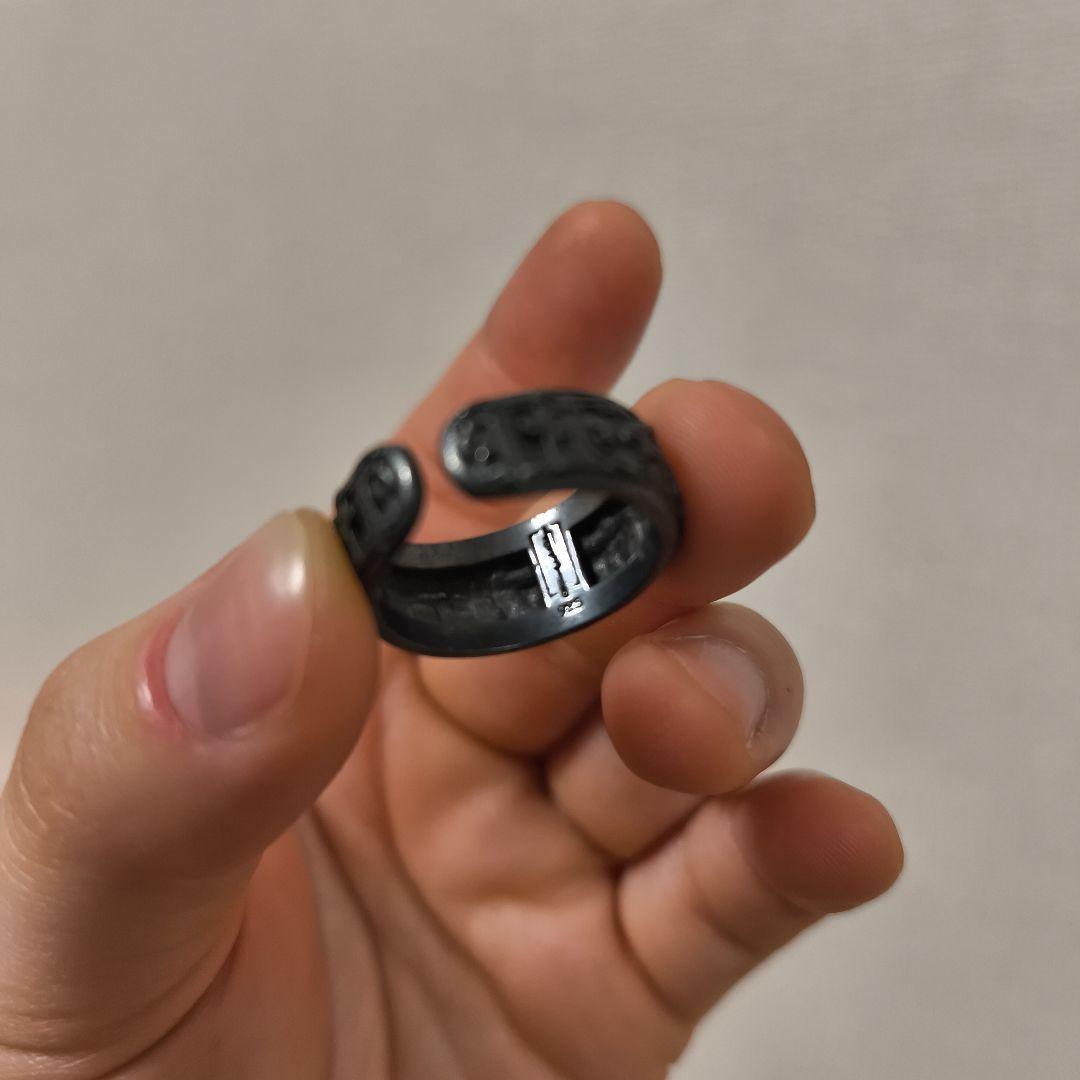 スターリングシルバー　アクセサリー　饕餮　指輪　リング　蒙古文字