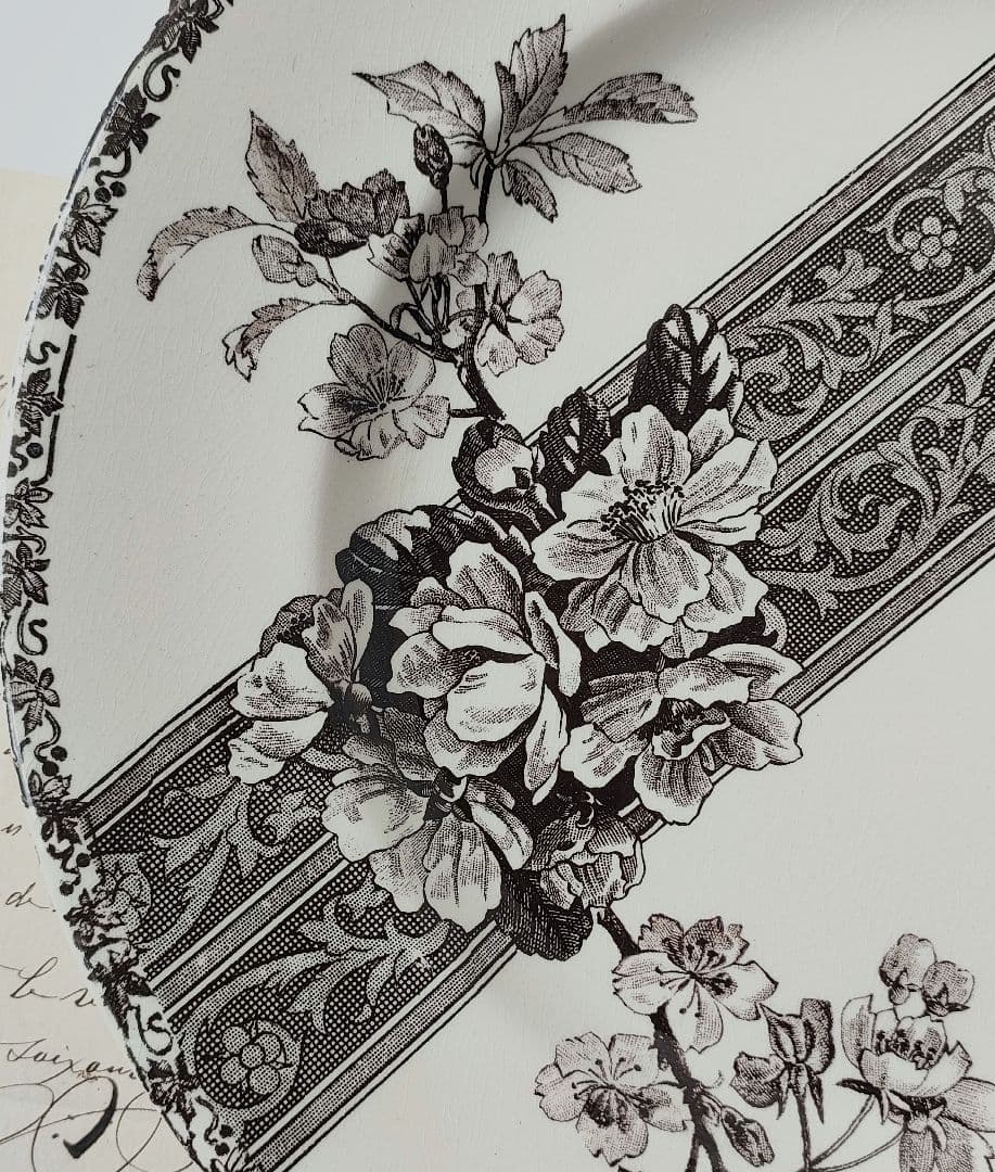 美品　ジョワジールロワ　平皿　フランスアンティーク