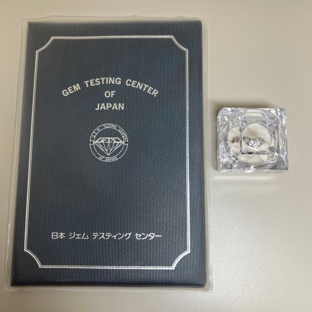 天然ダイヤモンド　1.004ct Pt900刻印　プラチナ指輪　7.3g