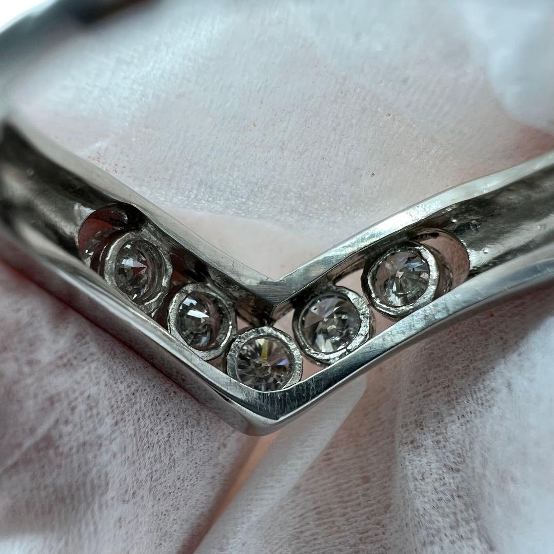 天然ダイヤモンド　1.004ct Pt900刻印　プラチナ指輪　7.3g