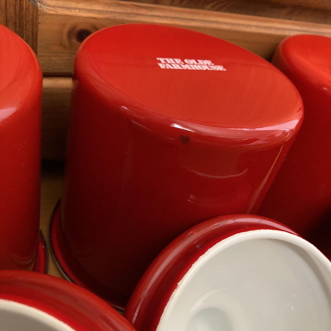 入手困難　アメリカンカントリー　オールドファームハウス　ホーロー　3個セット