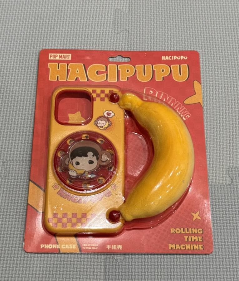 POP MART HACIPUPU バナナハンドル iphone ケース