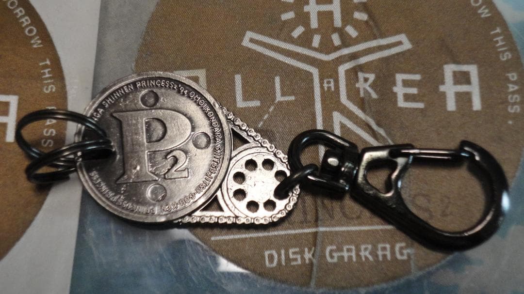 奥井かおり KAORIロゴギターピック 金ステージパス進行表ジージャン