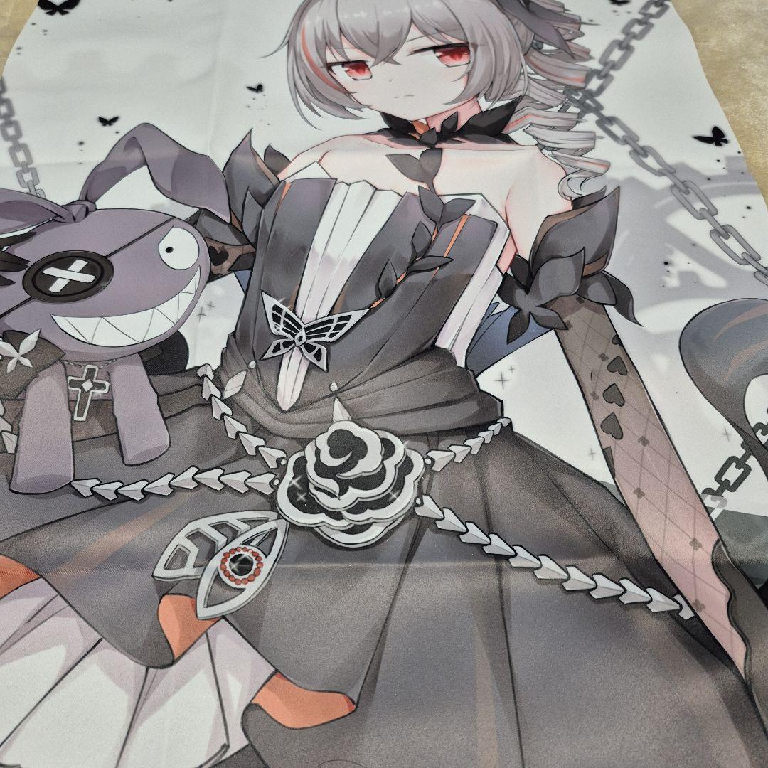 スターレイル⚠️ブローニャ女性キャラクター B2タペストリー モノクロ