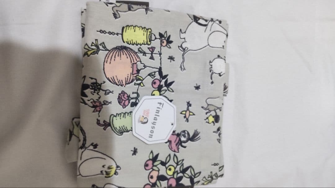 フィンレイソン　ムーミン　エプロン グレー