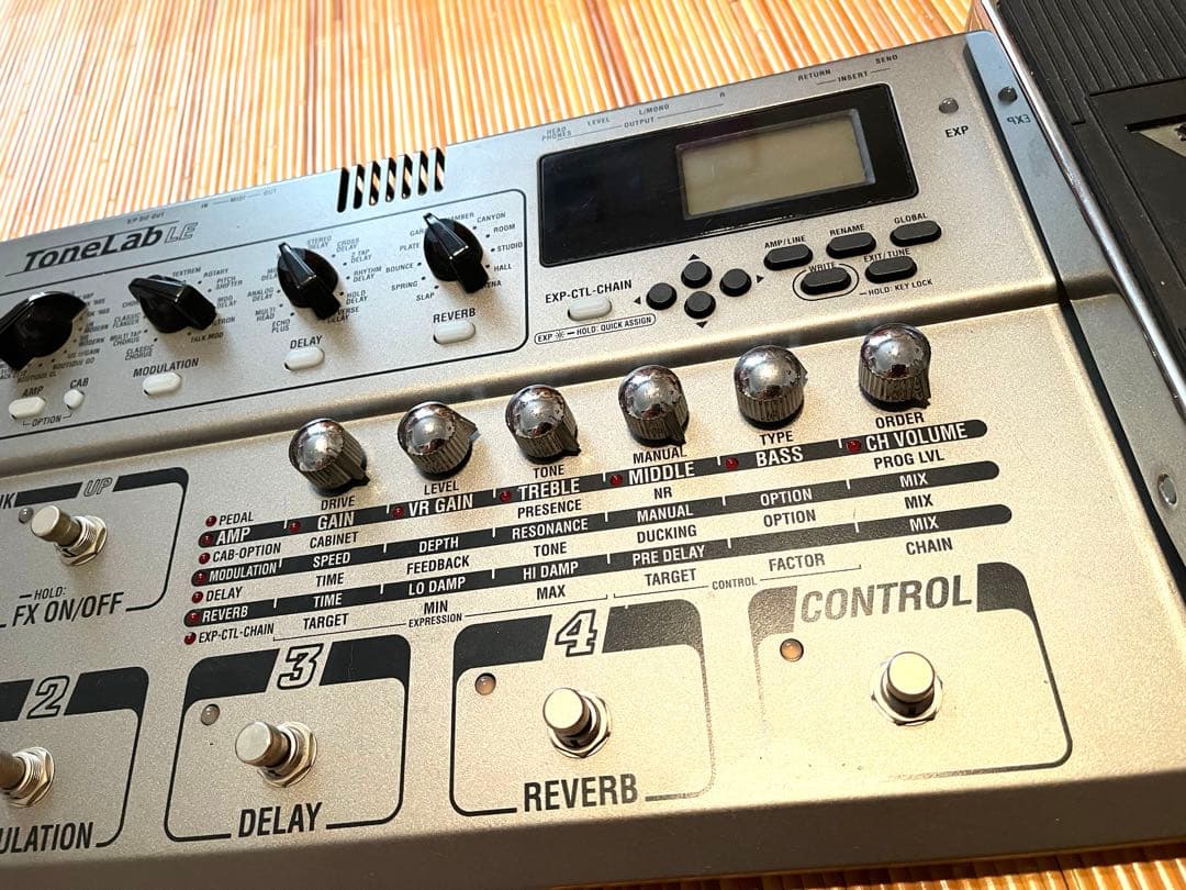 【VOX】ToneLab LE 真空管搭載マルチエフェクター