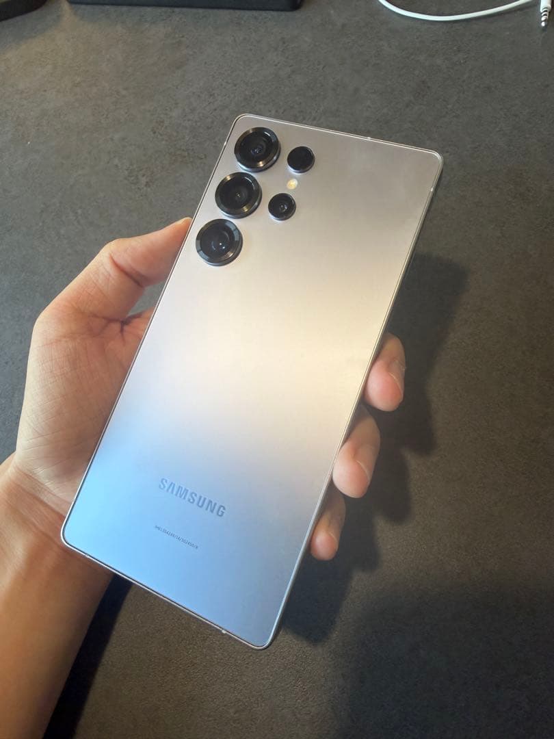 Galaxy S25 Ultra 512GB 国内版SIMフリー シルバーブルー