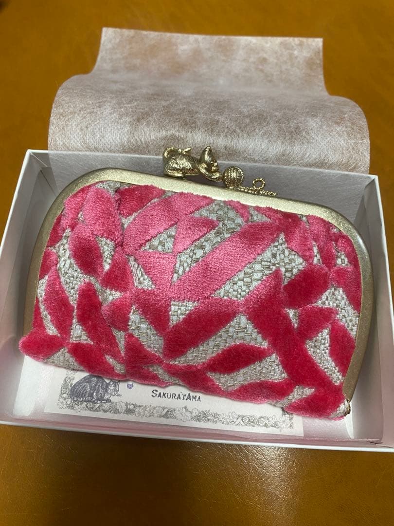 SAKURAYAMA サクラヤマ　ネコ がま口 財布