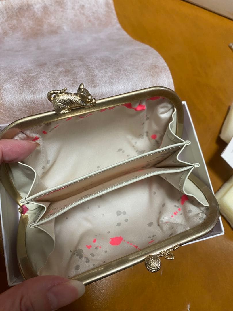 SAKURAYAMA サクラヤマ　ネコ がま口 財布