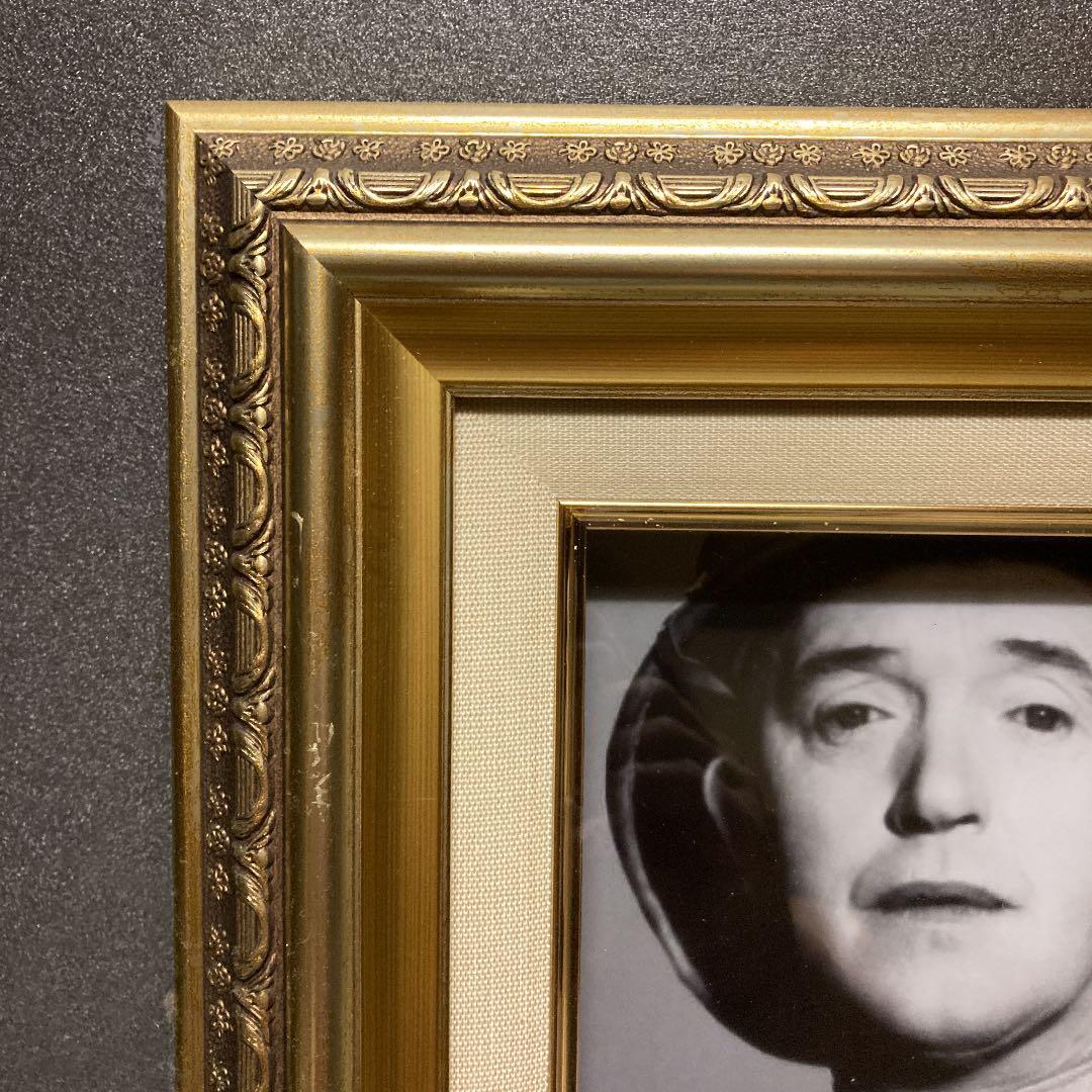 豪華　アンティーク風　木製　ゴールドフレーム　額縁　縦横対応　探検家