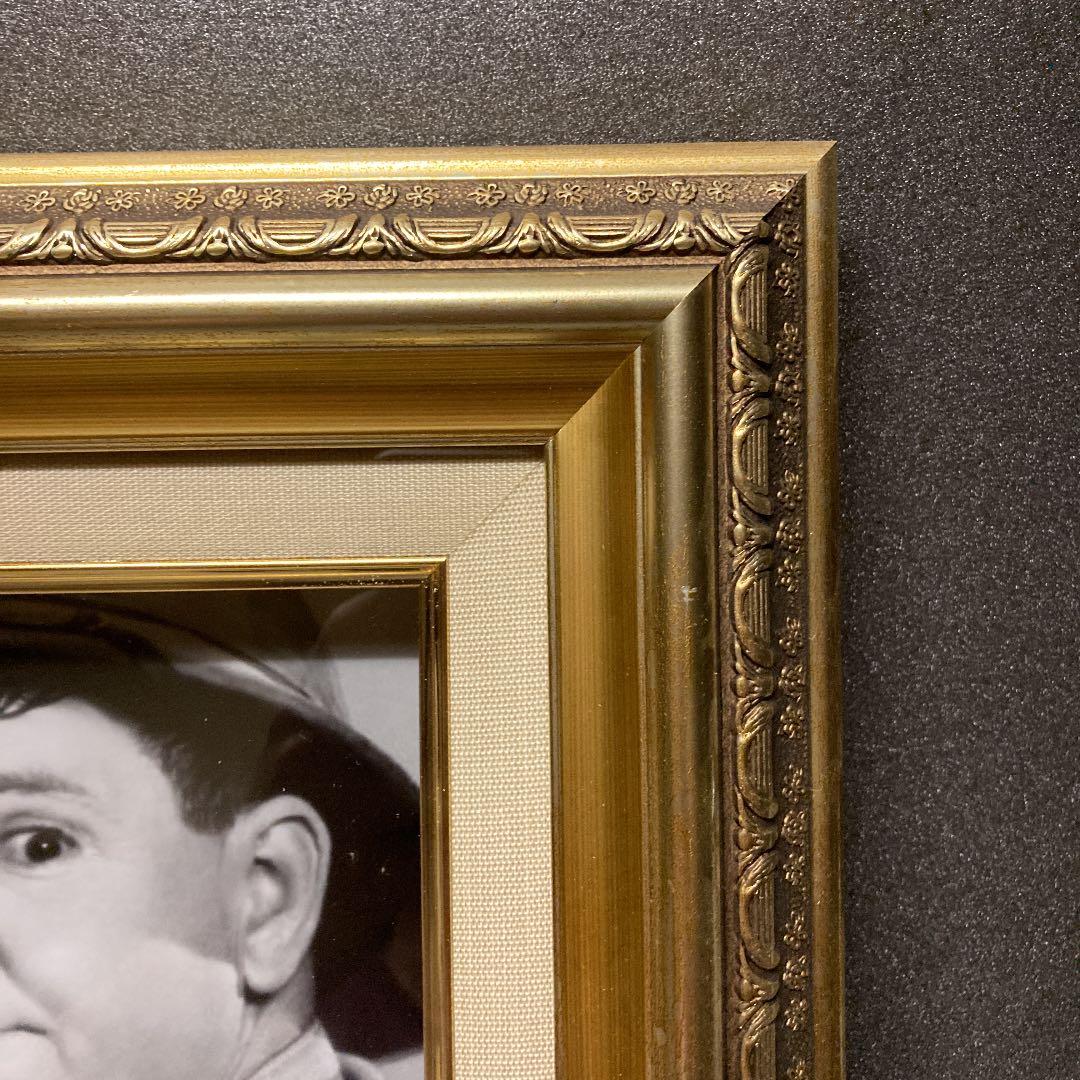 豪華　アンティーク風　木製　ゴールドフレーム　額縁　縦横対応　探検家