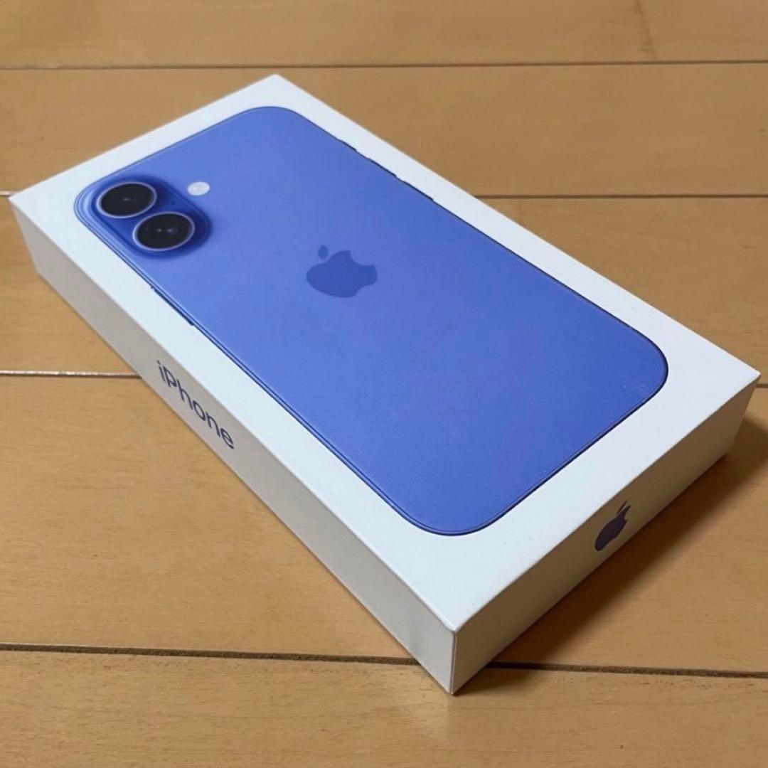 iPhone 16 6.1型 256GB MYE03J/A ウルトラマリン