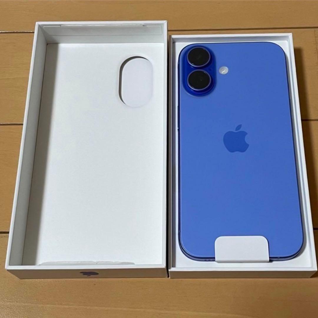 iPhone 16 6.1型 256GB MYE03J/A ウルトラマリン