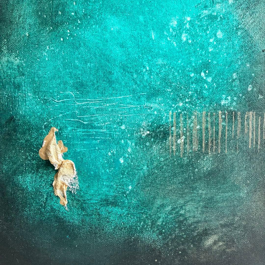 現代アート　35×26㎝　テクスチャー　インテリア　モダン　アートパネル　抽象画