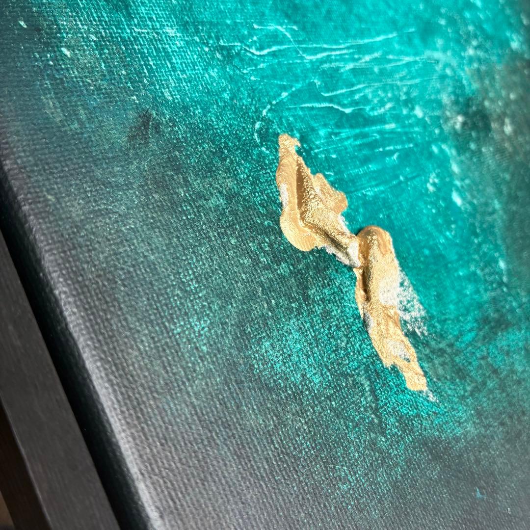 現代アート　35×26㎝　テクスチャー　インテリア　モダン　アートパネル　抽象画