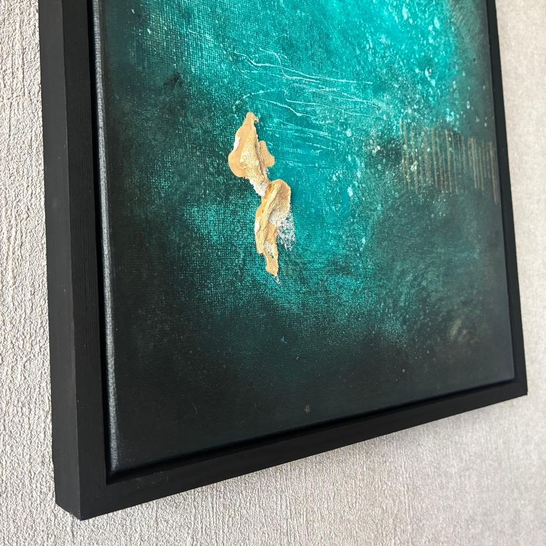 現代アート　35×26㎝　テクスチャー　インテリア　モダン　アートパネル　抽象画