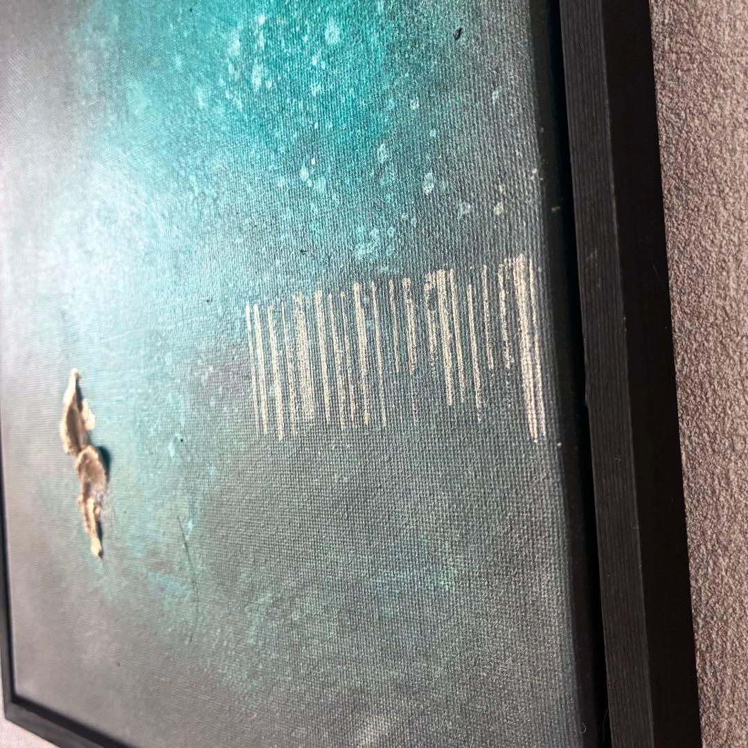 現代アート　35×26㎝　テクスチャー　インテリア　モダン　アートパネル　抽象画